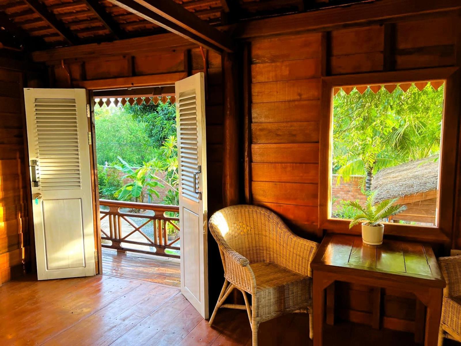 The Little Vegan Homestay Phumi Banteay Srei Bagian luar foto