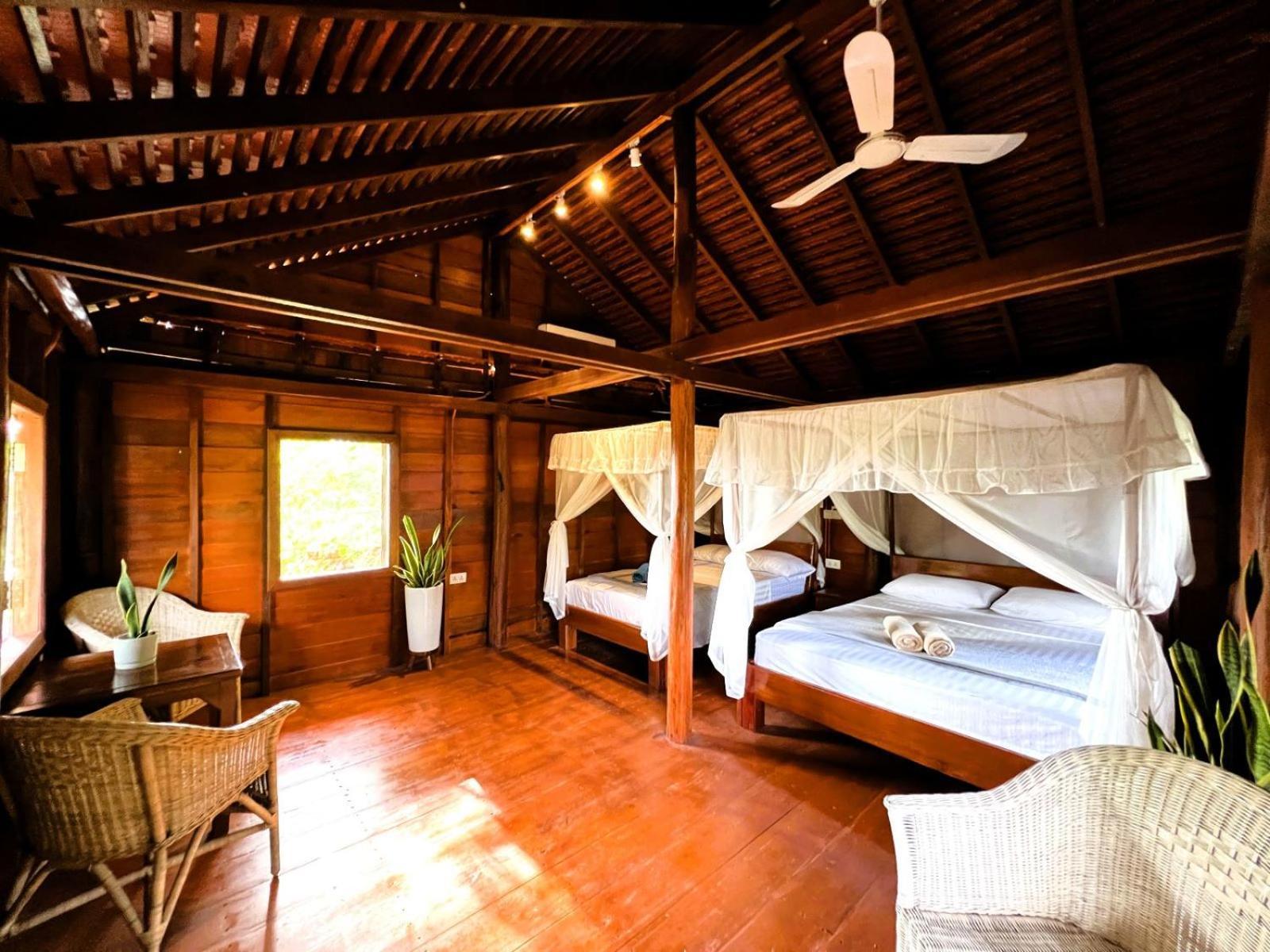 The Little Vegan Homestay Phumi Banteay Srei Bagian luar foto